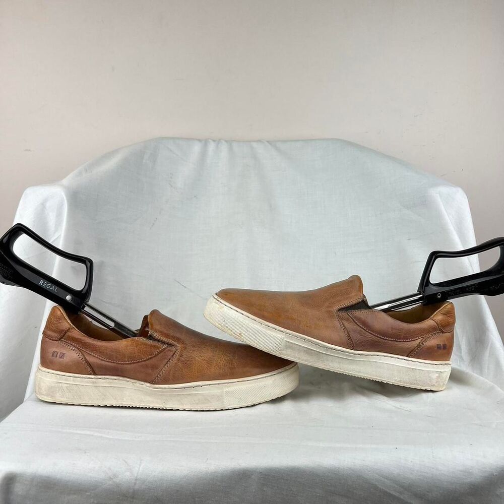 Bed Stu Hermione Women's Slip On brown Leather Shoes Size 8
